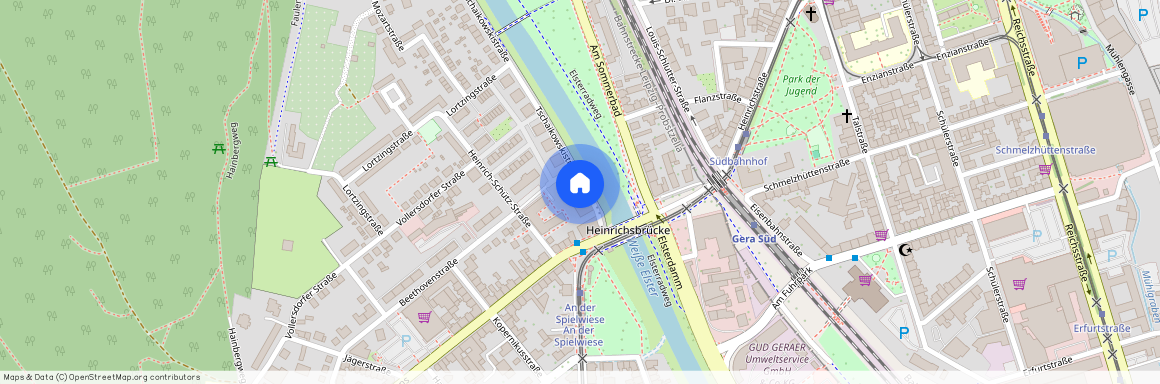 Tschaikowskistraße 1, 07548 Thüringen - Gera