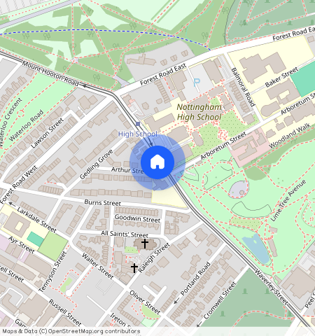 ** Waverley Street, Nottingham, NG7 4DX