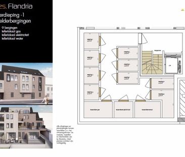 Gelijkvloers Appartement met 1 Slpk, terras en parking - Foto 1