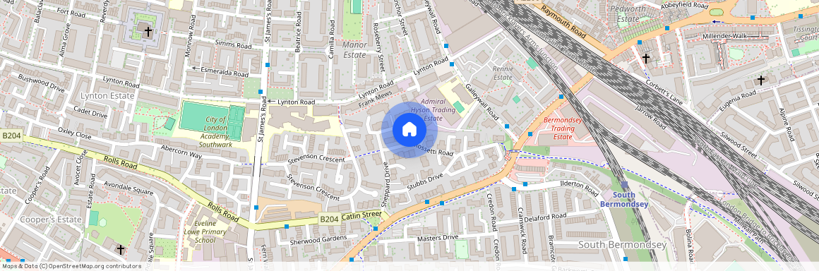 Rossetti Road, London, SE16