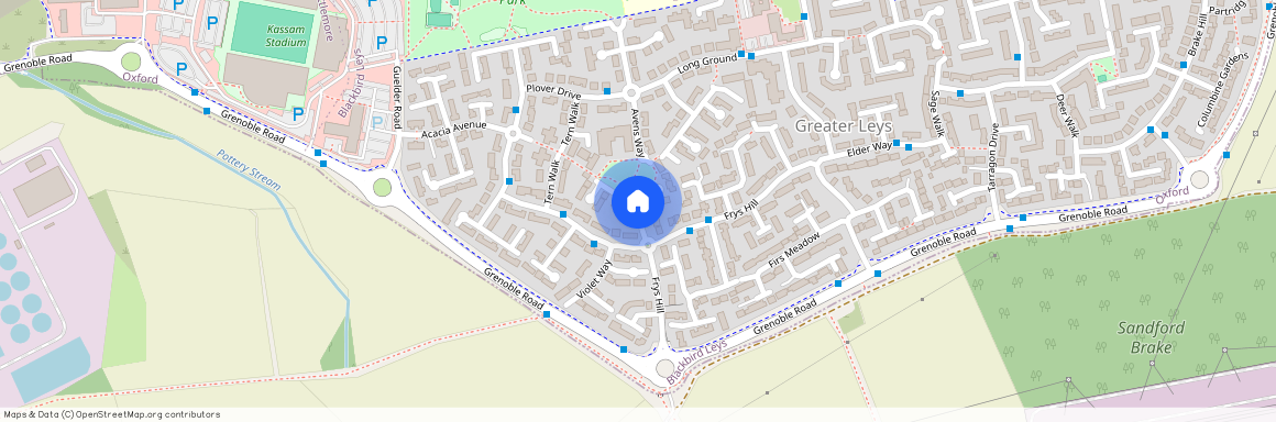 Mistletoe Green, Oxford, OX4