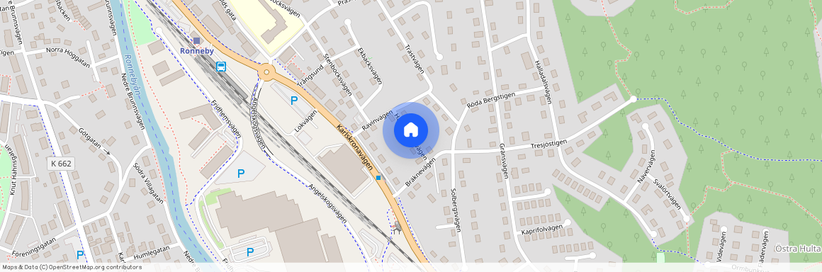 Hasselbergsvägen, Ronneby