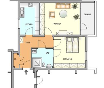 Großzügige Wohnung für Senioren - Foto 1