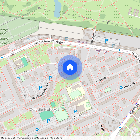 ul. Józefa Babickiego, Retkinia, Polesie, Łódź, łódzkie