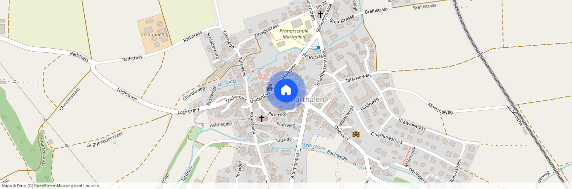 8460, Marthalen, Radhofstrasse, 1