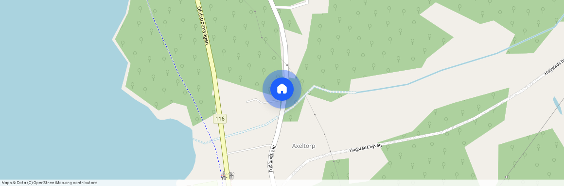 Fridlunds väg, Näsum