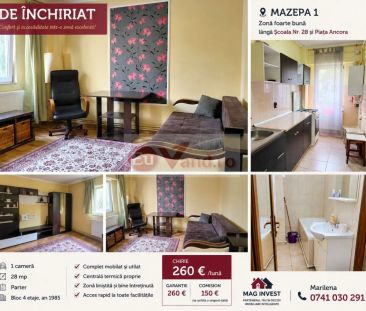 De inchiriat apartament cu o camera, parter, Mazepa 1, 280 euro - Fotografie 5