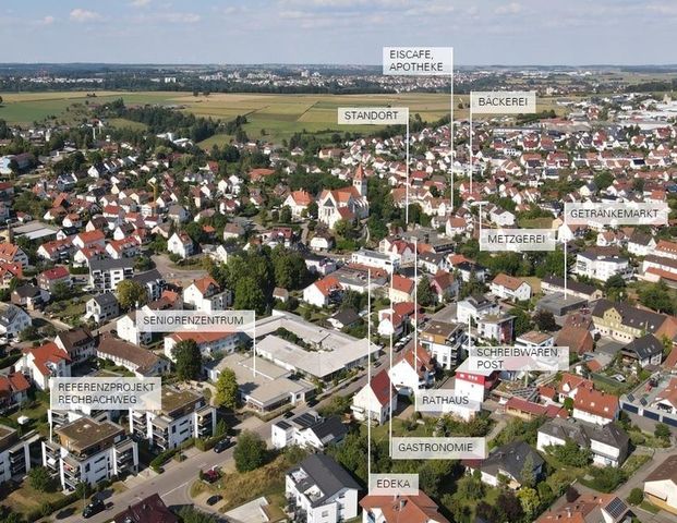 3-Zimmer-Neubauwohnung im Zentrum von Waldstetten - Photo 1