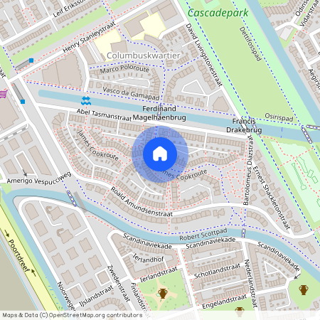 James Cookroute, Almere, 1363 KE