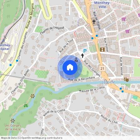 Rue du Château-Vieux 5, 1870 MONTHEY