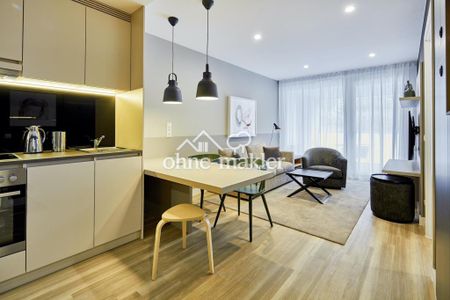 Wunderschönes voll möbliertes 2-Zimmer-Apartment Business in Stuttgart - ab 6 Monaten Mietdauer - Photo 2