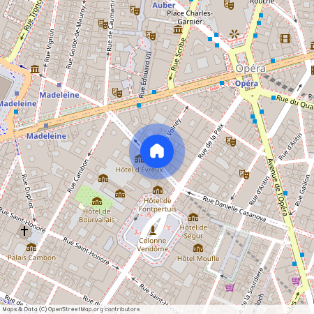 Volney 2, Rue Volney, Paris