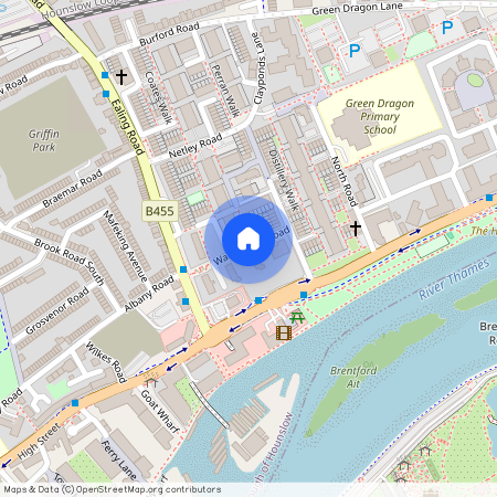 Walnut Tree Road, Brentford, TW8