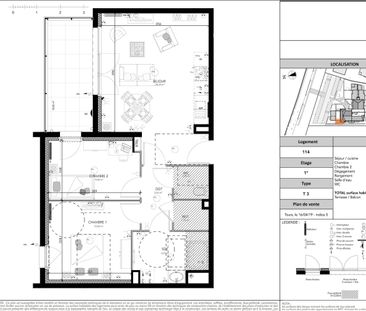 Location Appartement 3 pièces 61m² MONTLOUIS SUR LOIRE 37270 - Photo 4
