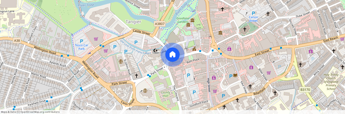 Town Centre, Taunton, TA1