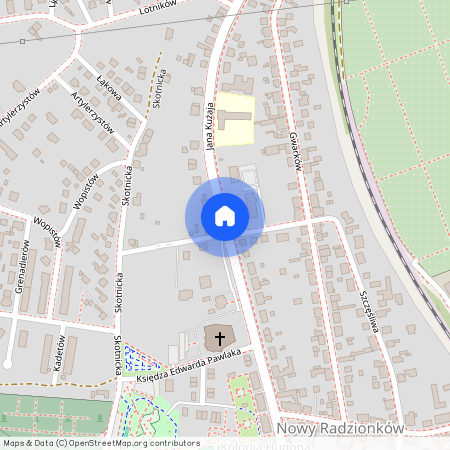 ul. Jana Kużaja, Radzionków, tarnogórski, śląskie