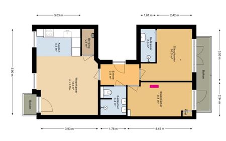 Appartement te huur: Haarlemmermeerstraat 127-3 1058 JW Amsterdam - Foto 5