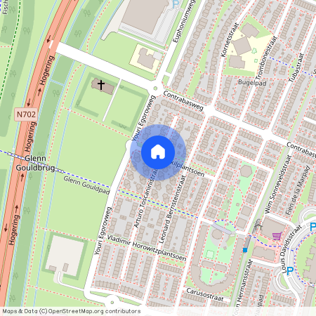 Muziekwijk N.-West, 1311 LR, Arturo Toscaninistraat, Almere