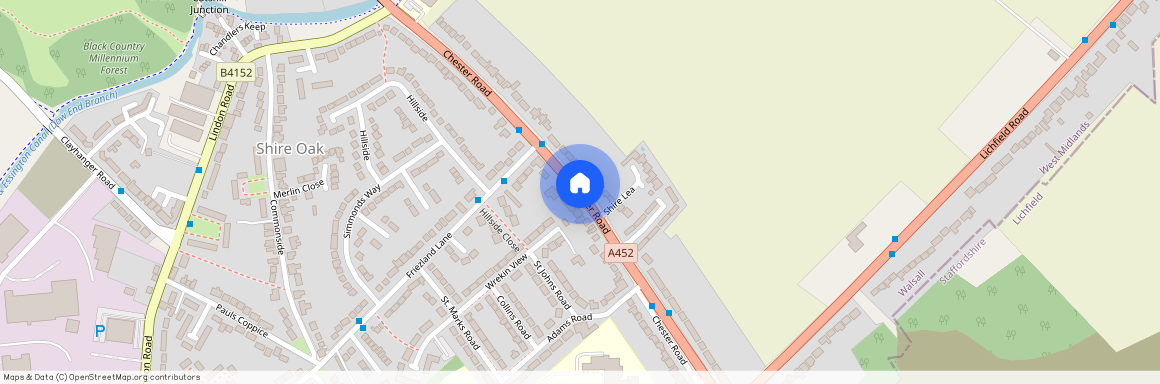 Chester Road, Brownhills, Walsall, WS8