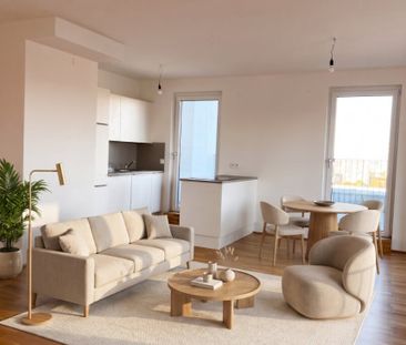 Wohnen, wo Wien durchatmet – außergewöhnliche 3-Zimmer-Terrassenwoh... - Foto 3