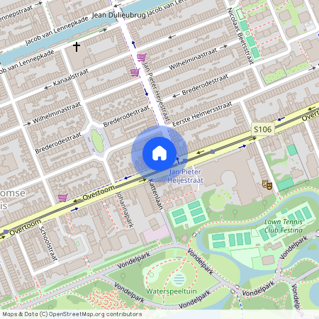 Overtoom 394-4, Cremerbuurt-West, 1054JS, Amsterdam