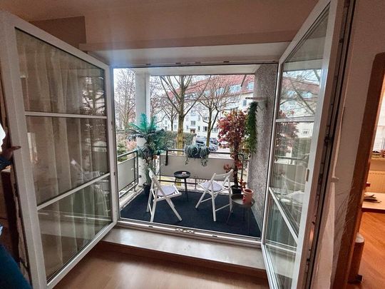 Helle 1-Zimmer-Wohnung mit Balkon und TG in Augsburg-Lechhausen - Foto 1