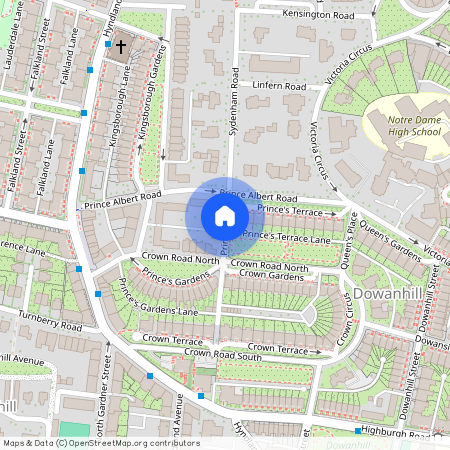 Princes Place, Hyndland, Glasgow, G12