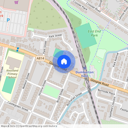 Glasgow Road, Dumbarton, West Dunbartonshire, G82