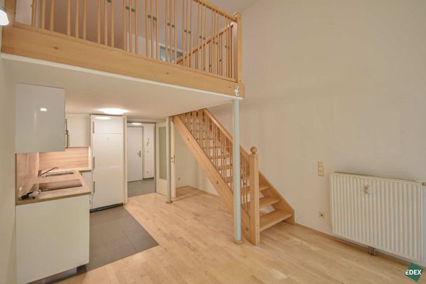 Wunderschöne Galerie-Wohnung mit Garten und neuer Küche nähe U4 Braunschweiggasse - Photo 1