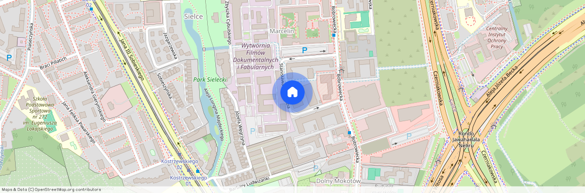 ul. Stanisława Kierbedzia, Sielce, Mokotów, Warszawa, mazowieckie
