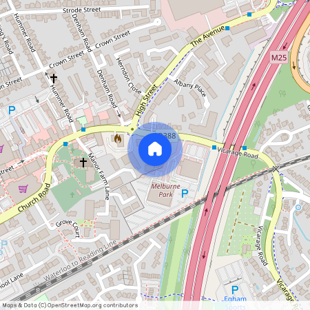 Vicarage Road, Egham, Surrey, TW20 9GL