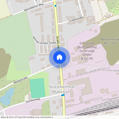 Straße der Einheit, 06179, Straße Der Einheit    Teutschenthal