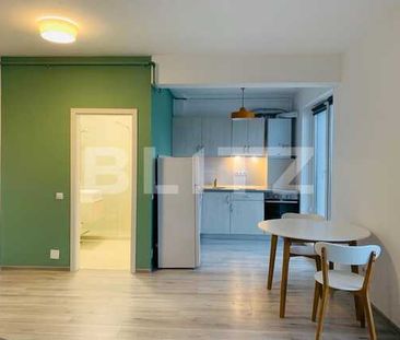 Garsoniera 32 mp, terasa 12 mp, totul nou, prima inchiriere, zona Piata Abator - Photo 4
