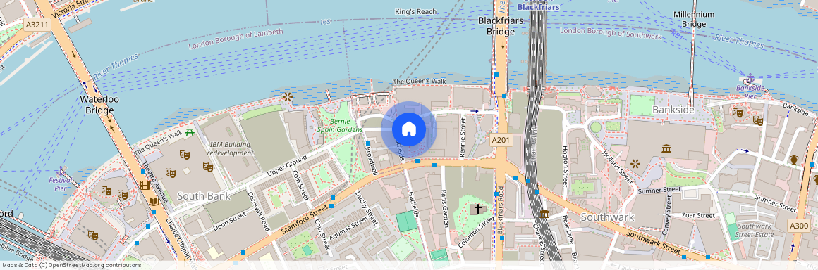 Upper Ground, Bankside, SE1