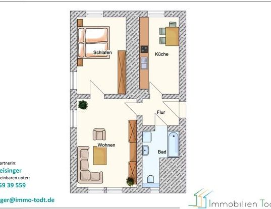 Bülaustr. 16, EG links - Foto 1