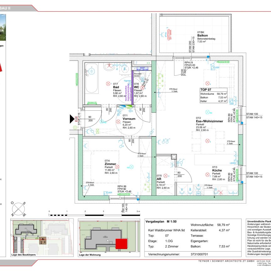 2-Zimmer-Wohnung mit Balkon, Top 7 - Photo 2