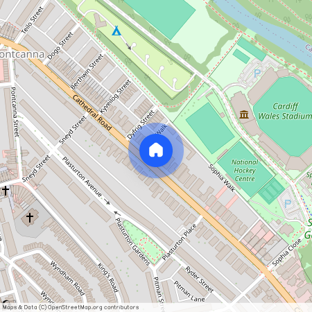 Cathedral Road, Pontcanna, CF11