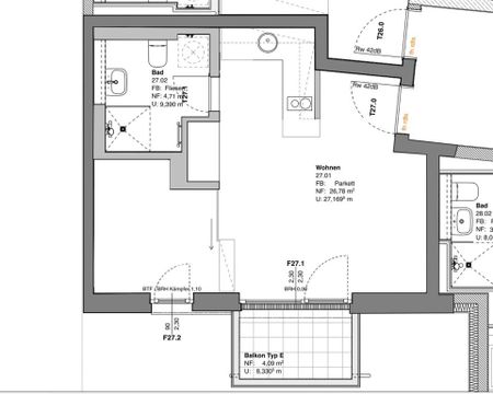 Moderne 1,5-Zimmer-Wohnung mit Balkon & Aufzug in Berlin-Treptow - Photo 4