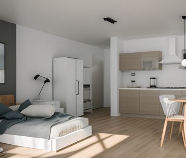 Neubau-Erstbezug! Stilvolle 1-Zimmer-Wohnung in zentraler Lage - Foto 1