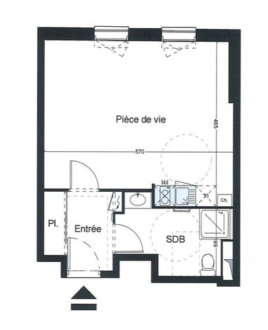 Location Appartement 1 pièce 35m² NANTES 44100 - Photo 5