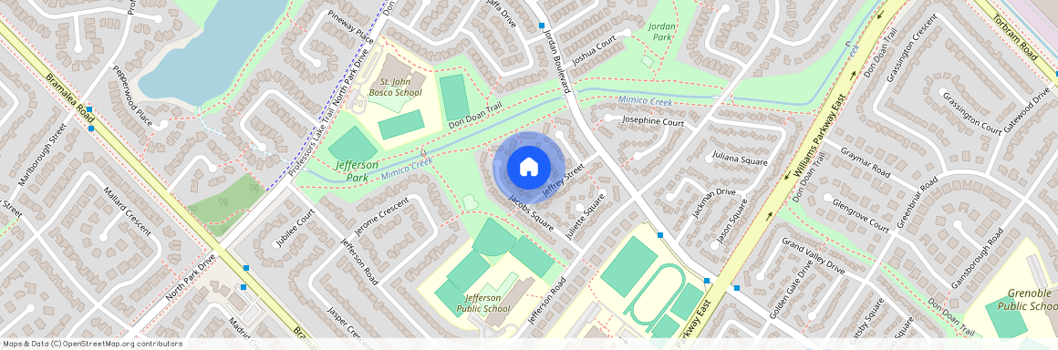 18 Jensen Sq Upper N/A, Brampton