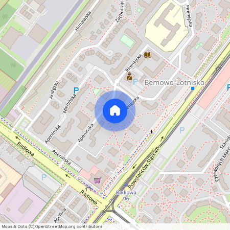 ul. Pirenejska, Bemowo-Lotnisko, Bemowo, Warszawa, mazowieckie