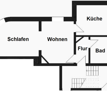 2 Zimmer KDB in Hagen Haspe - Foto 1