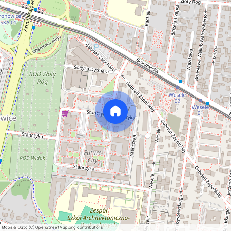 ul. Stańczyka, Bronowice, Bronowice, Kraków, małopolskie