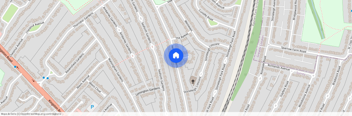 Newbury Gardens, Epsom, KT19, London