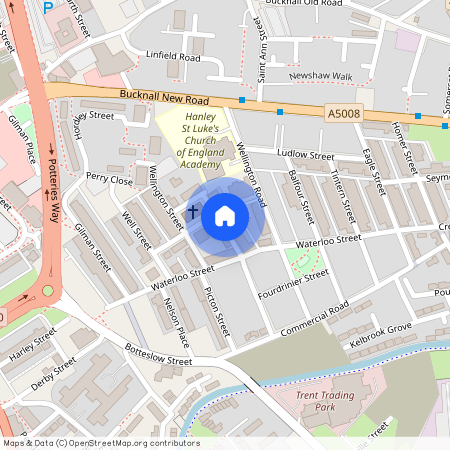 St Lukes Street, Stoke-on-Trent, st1 3pz