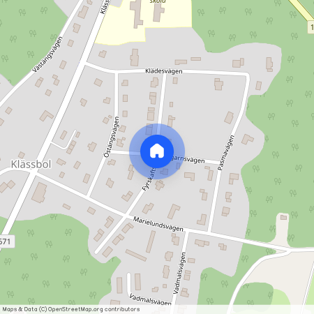 Fyrskaftsvägen, Klässbol