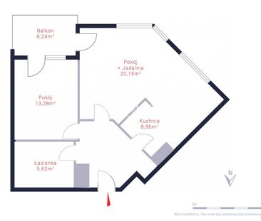 Wygodne 2 pokoje na biznesowej Woli! - Photo 3