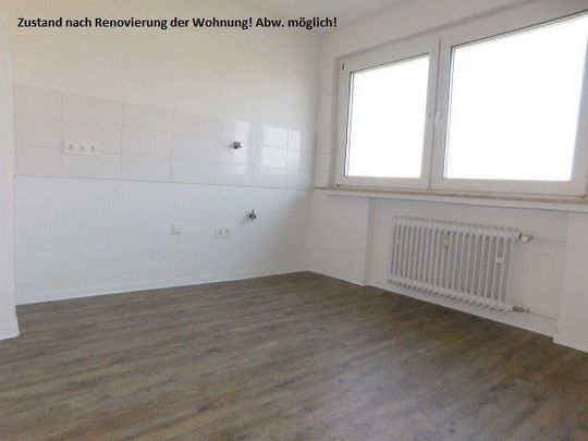 Einziehen und Wohlfühlen - sanierte 3-Zimmer-Wohnung mit Balkon in grüner Umgebung... - Foto 1