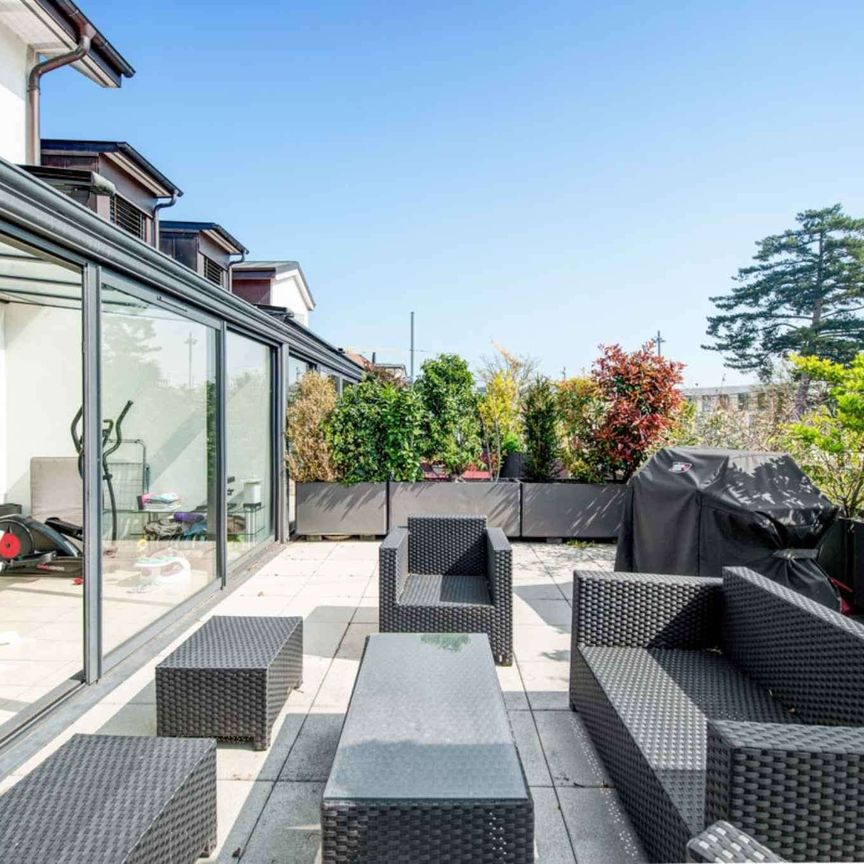 Appartement de 5 pièces triplex avec terrasse au Grand-Lancy - Photo 1